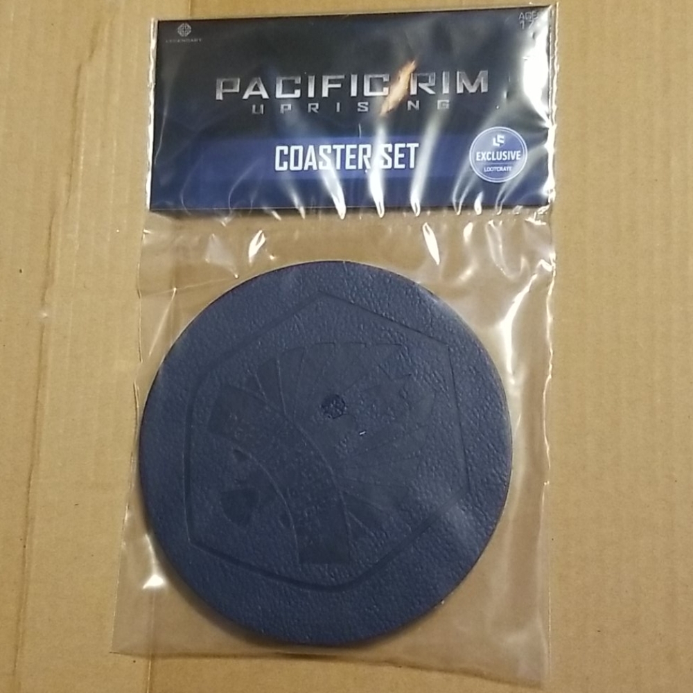 💜 Pacific Rim Uprising Loot Crate Coaster Set